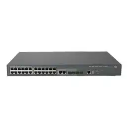 HPE 3600-24 v2 SI Switch - Commutateur - C4 - Géré - 24 x 10 - 100 + 4 x Gigabit SFP + 2 x 10 - 100 - 1000 p... (JG304B)_1